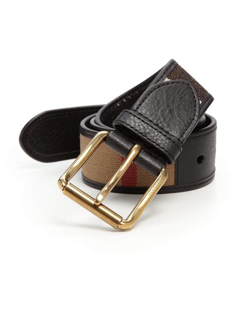 burberry jute belt